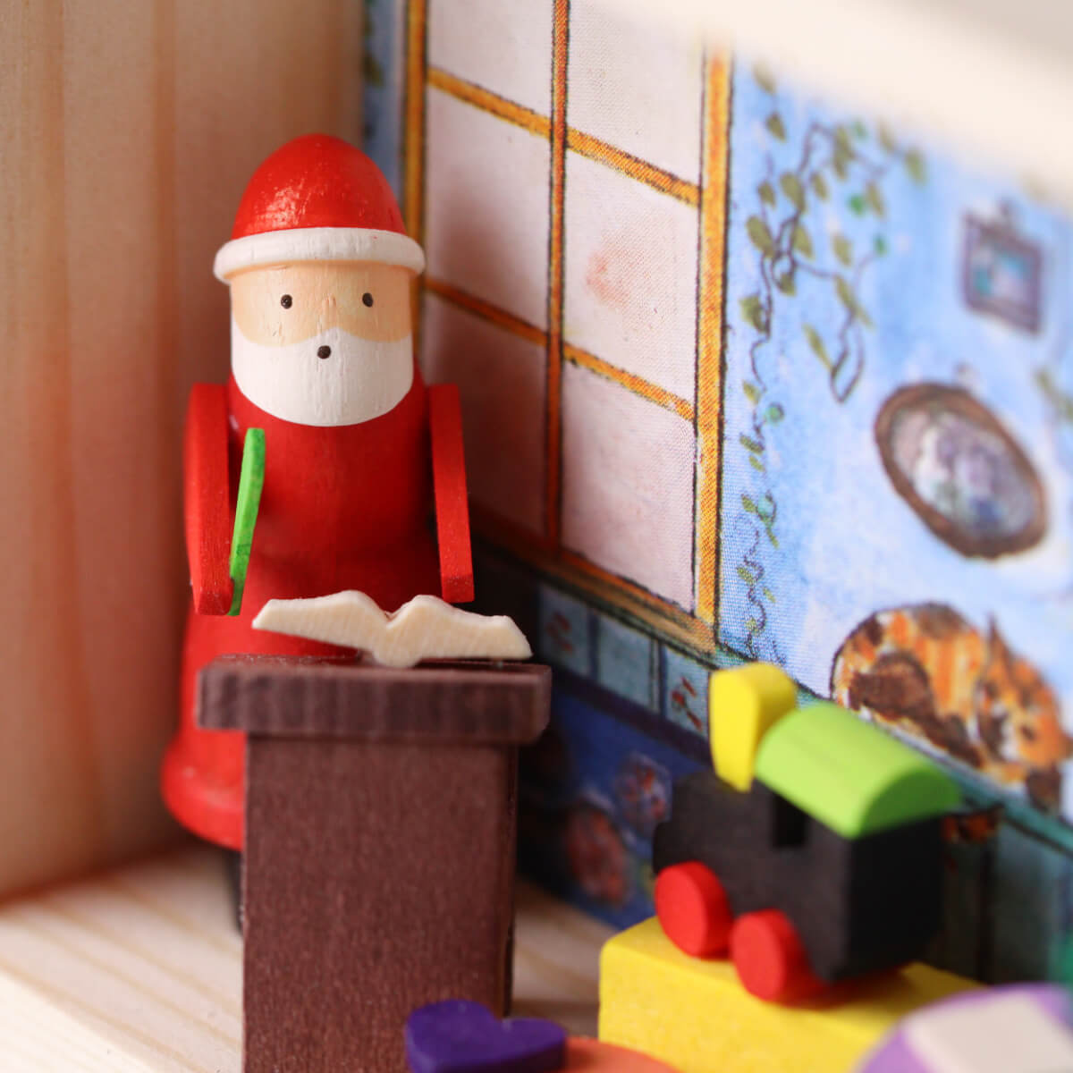Congratulations Box 'Santa & Wish List'