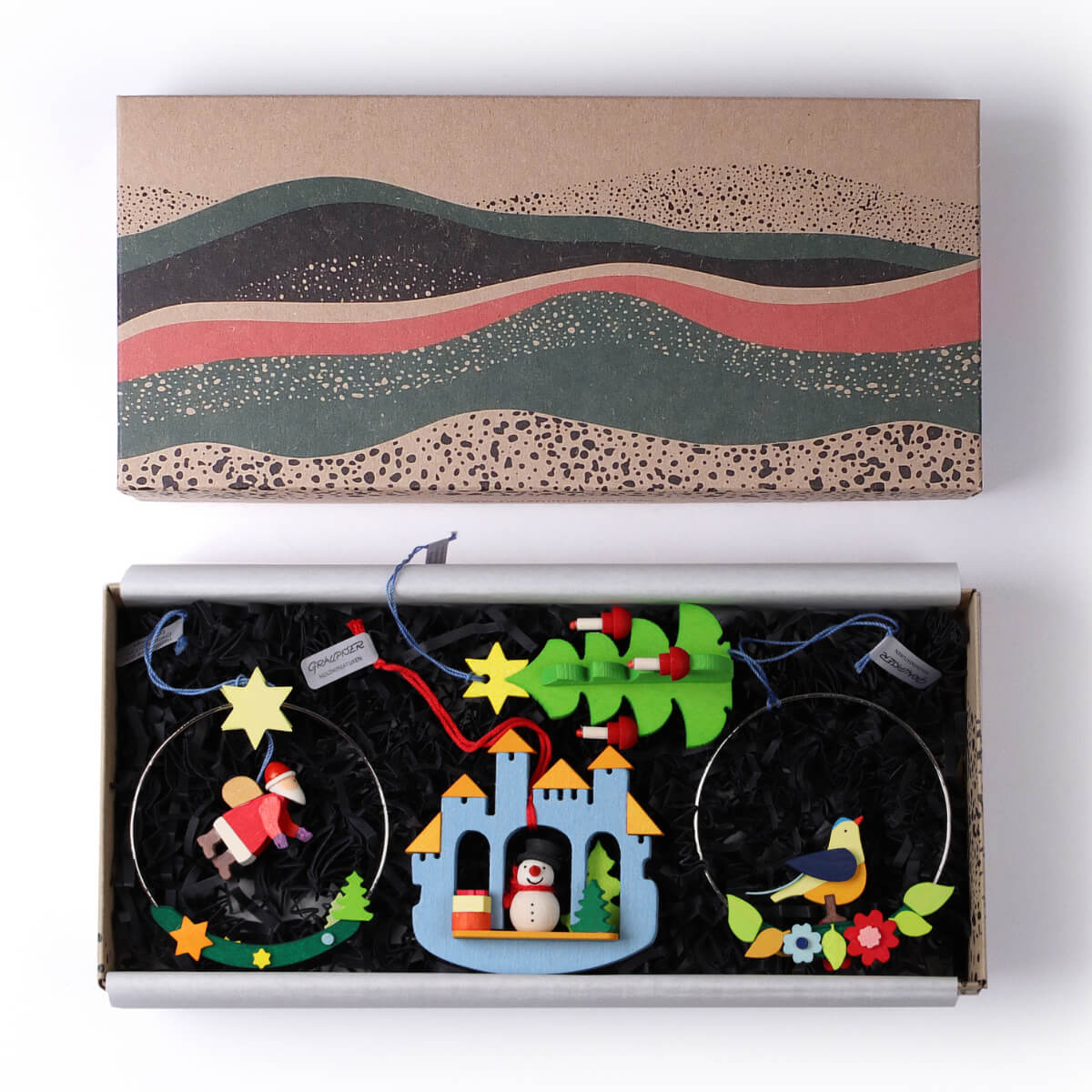 Geschenk-Set 'Neuheiten 2021' Baumschmuck, 4-teilig