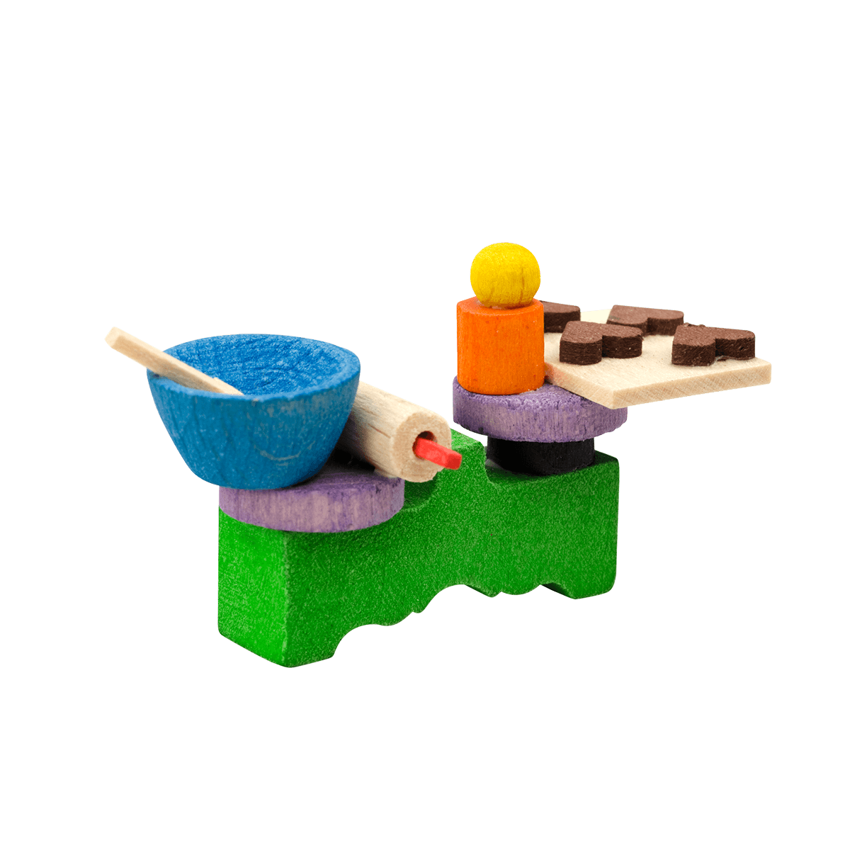 Weihnachtsbäckerei als Baumschmuck