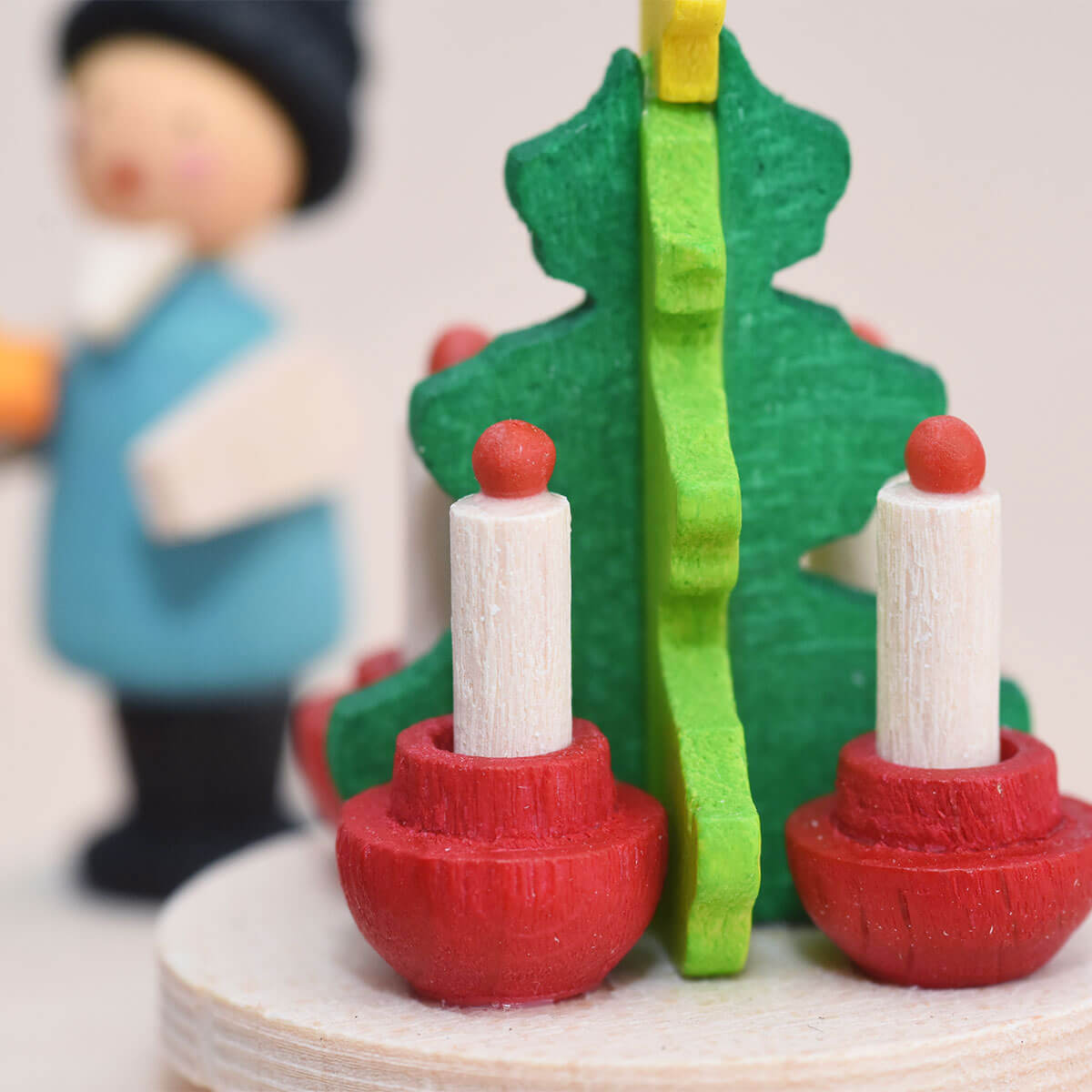 Music Box with Crank 'Dwarf Advent'