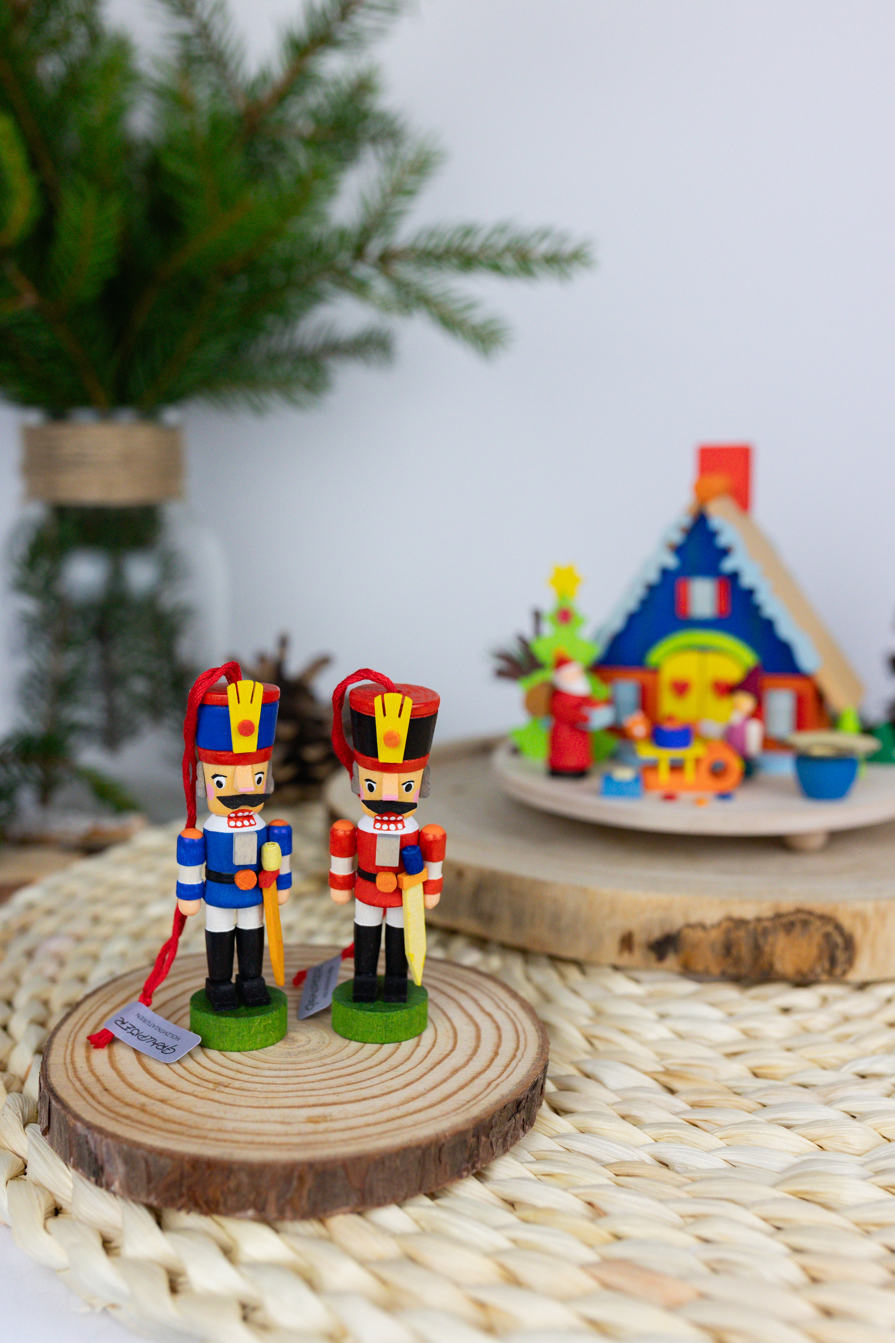 Baumschmuck Nußknacker blau