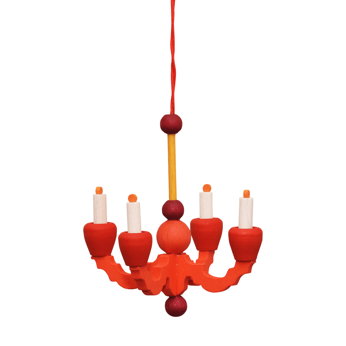 Leuchterspinne als Baumschmuck