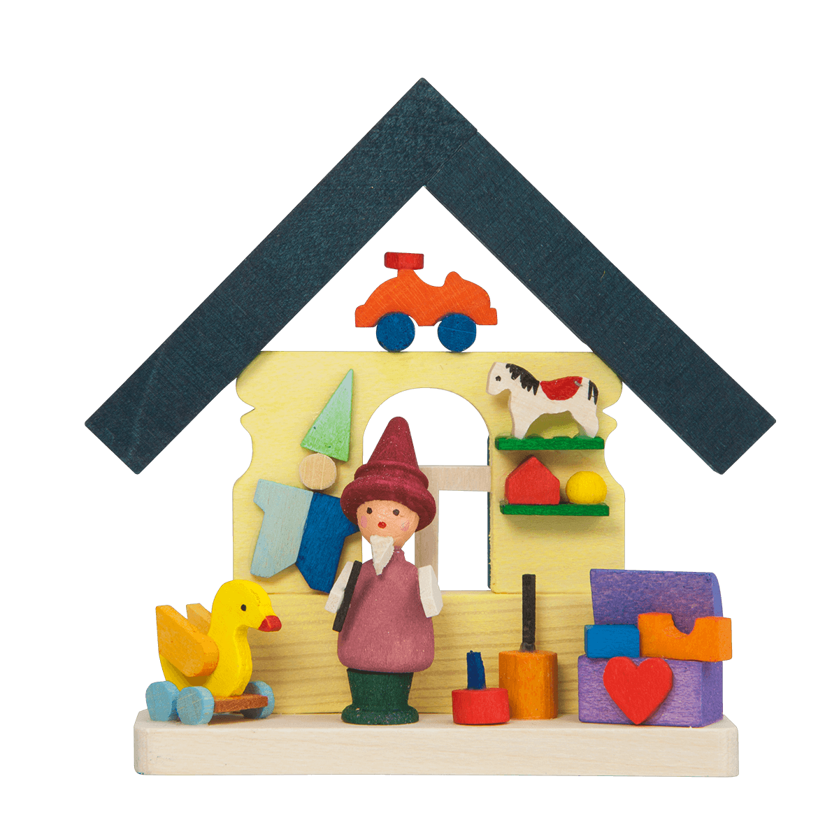 Haus Zwerg als Baumschmuck