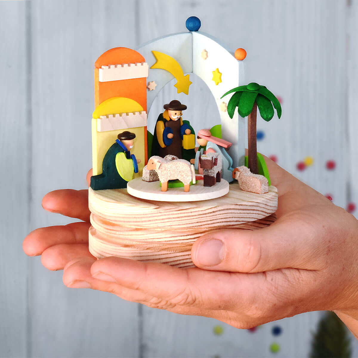 Spieldose Christgeburt
