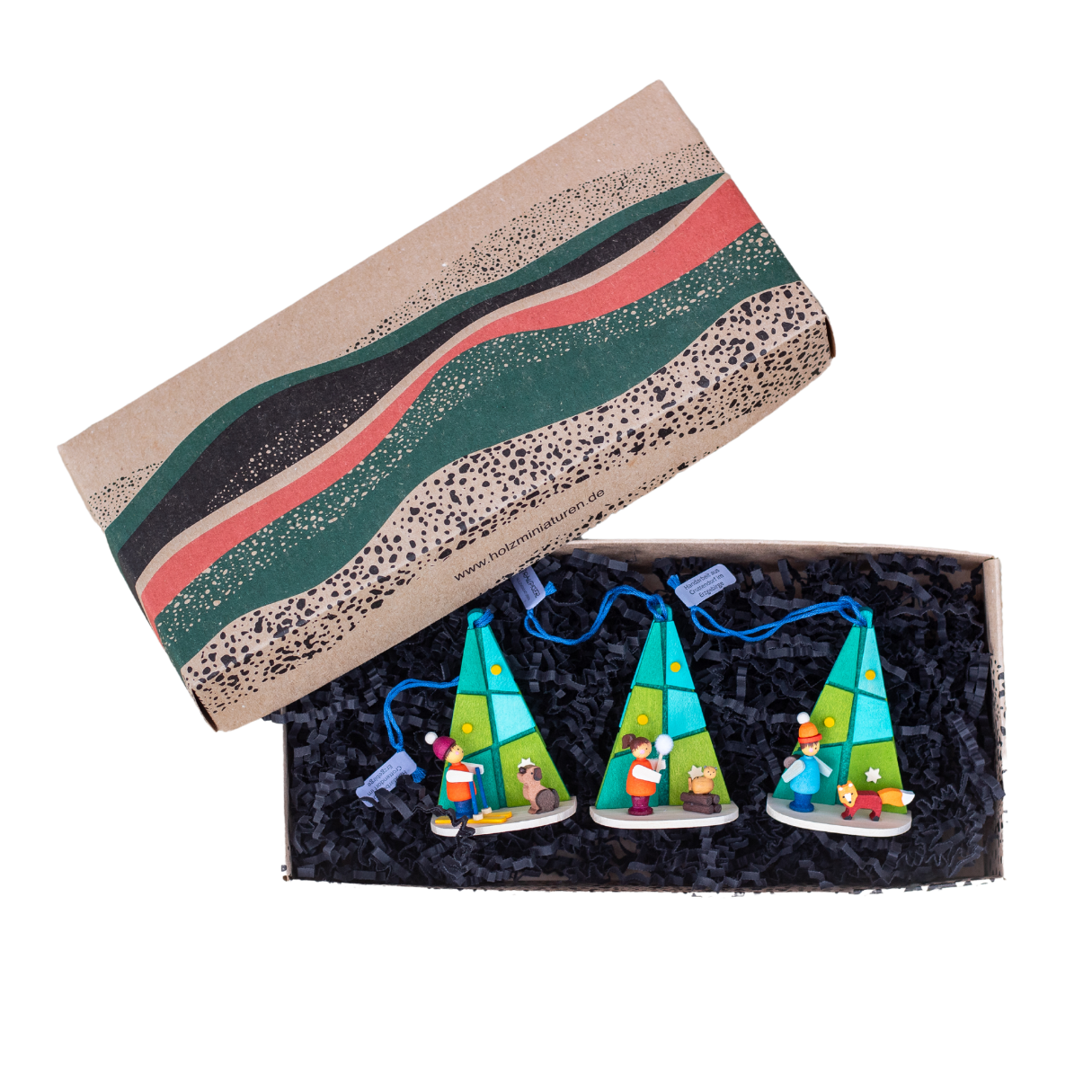 Geschenk-Set 'Winterkinder', 3-teilig