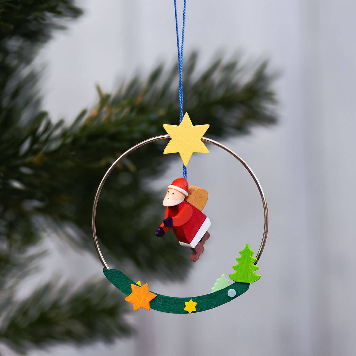 Ring with Angel & Santa Claus -Set of 6-