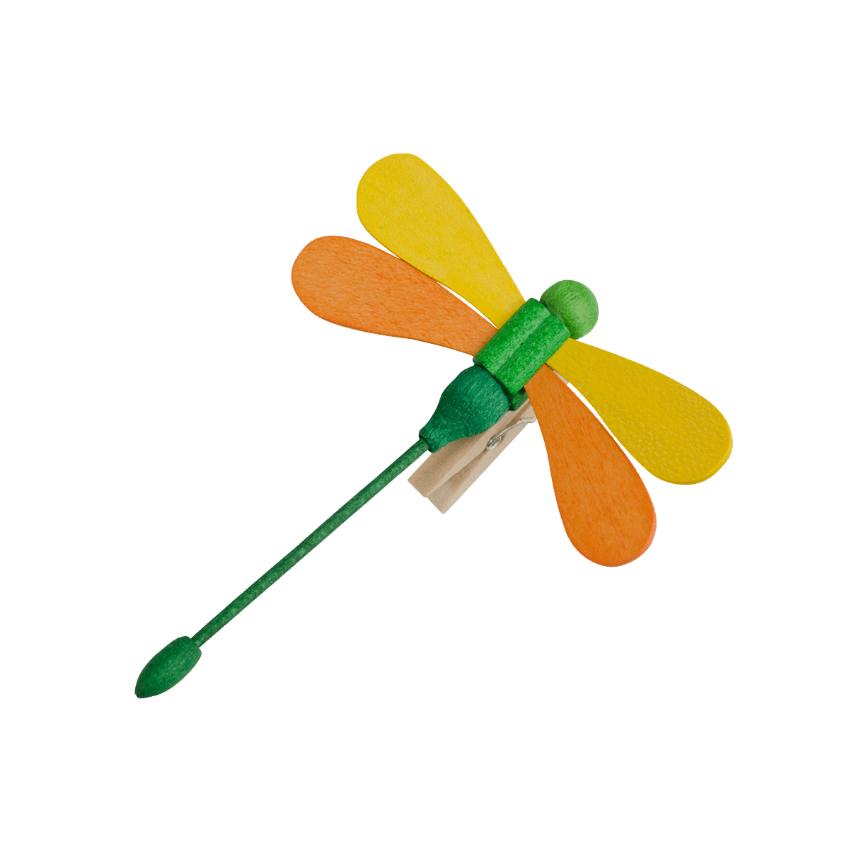 - GELBE FLÜGEL & GRÜNER KOPF -