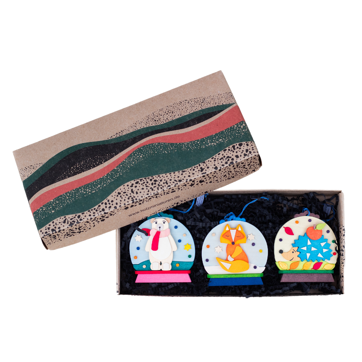 Geschenk-Set 'Waldtiere', 3-teilig