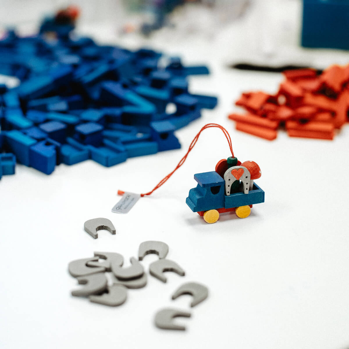 Glücksauto als Baumschmuck