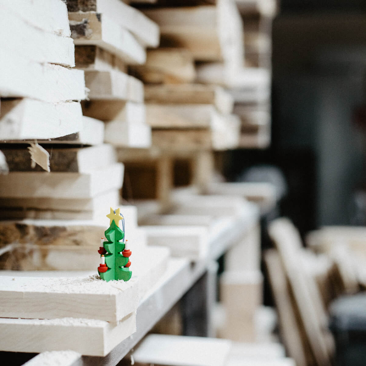 Weihnachtsbaum als Baumschmuck