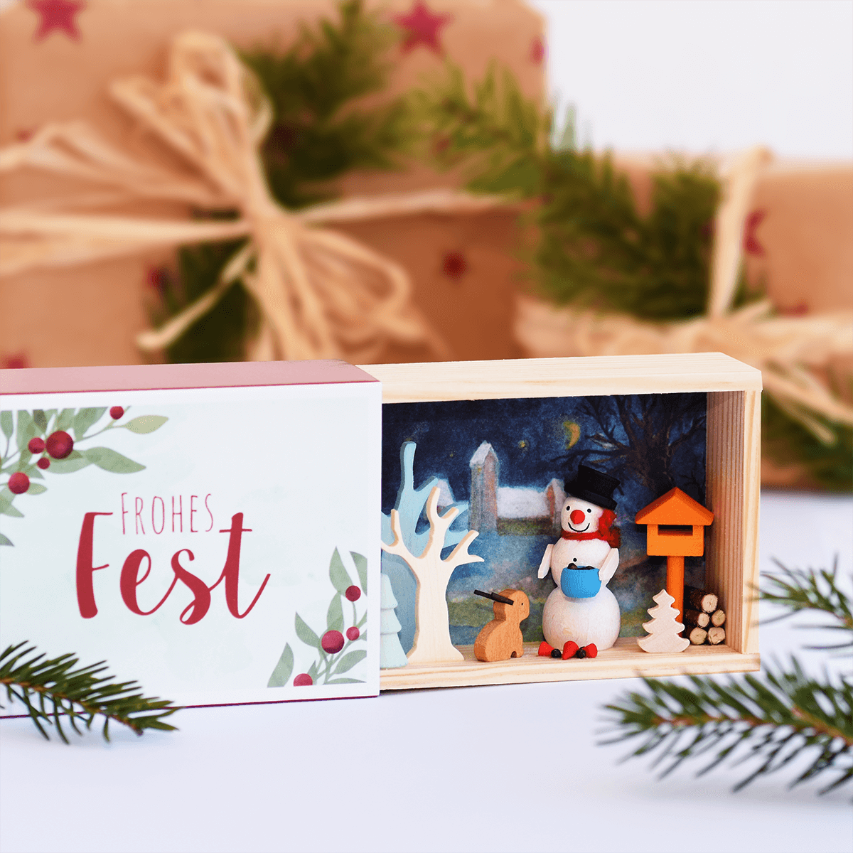 Congratulations Box 'Snowman'
