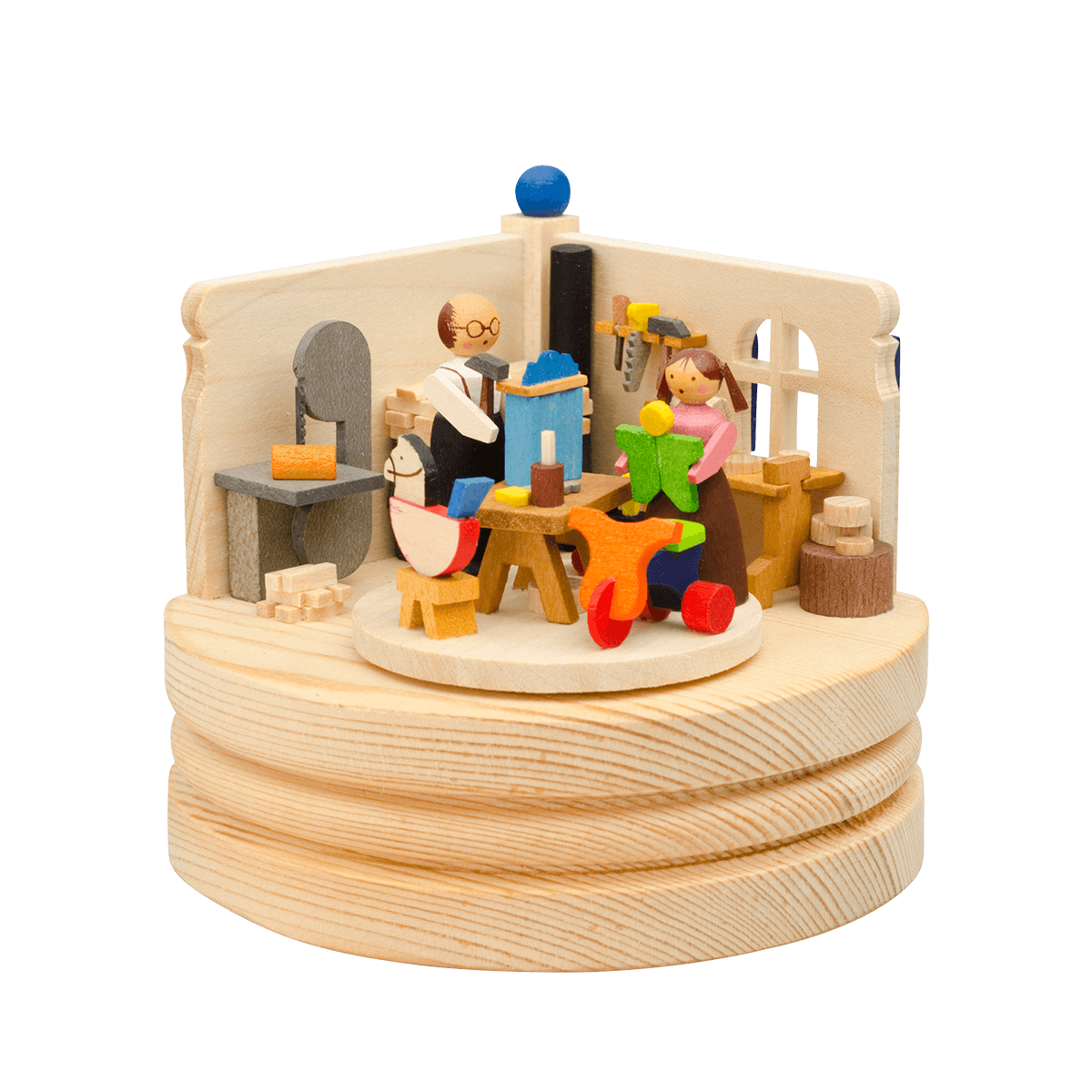 Spieldose Spielzeugmacherwerkstatt