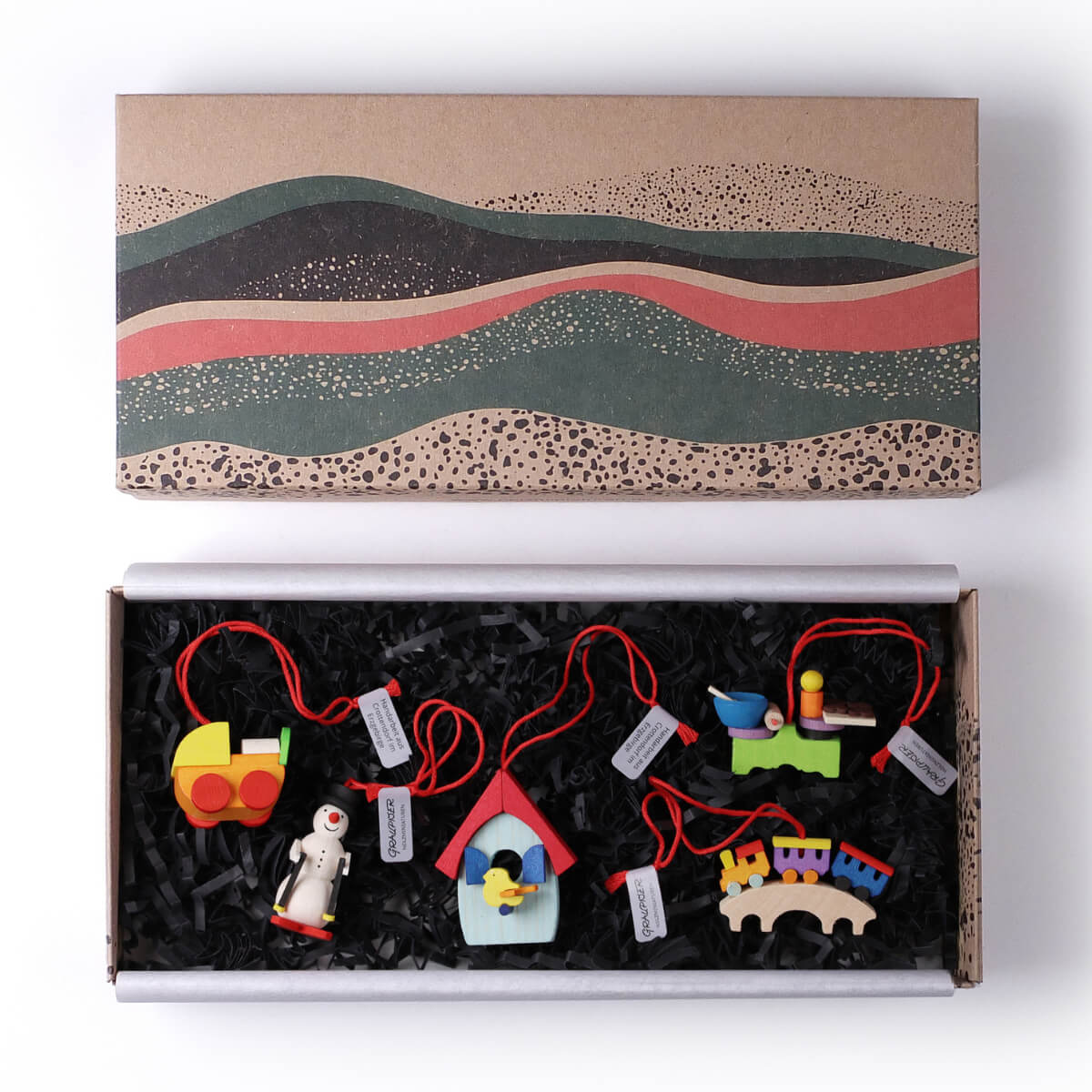 Geschenk-Set 'Spielzeuge' Baumschmuck, 5-teilig