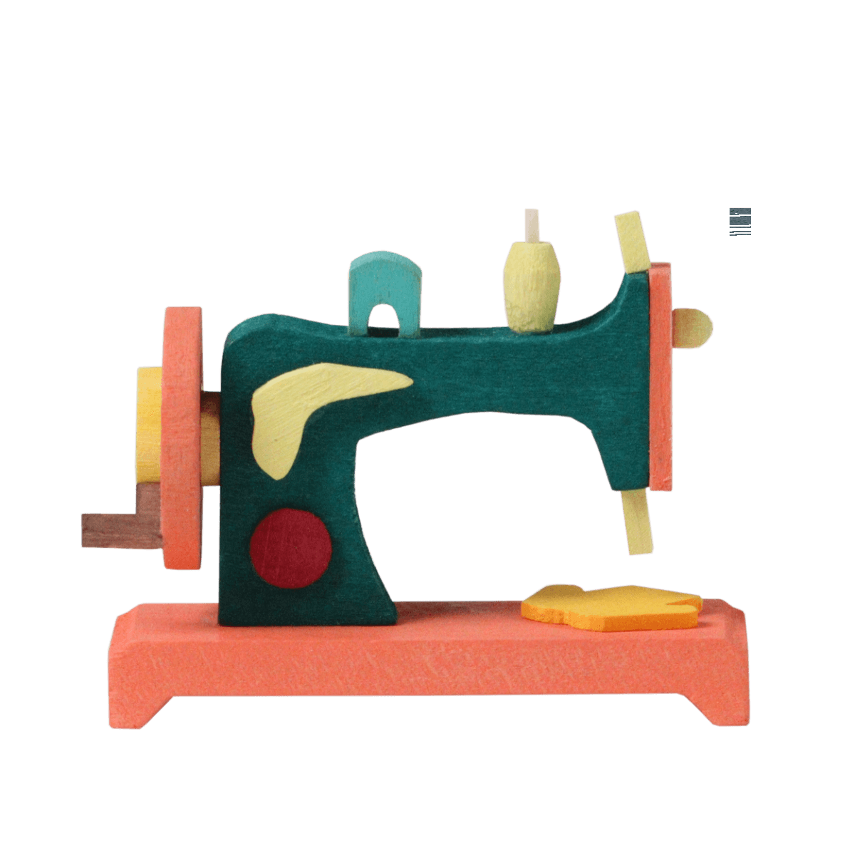 Nähmaschine als Baumschmuck